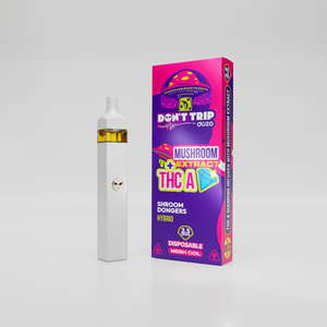 Don’t Trip Disposables- 2.5g - Mushroom Extract + THC A Diamonds - Single units