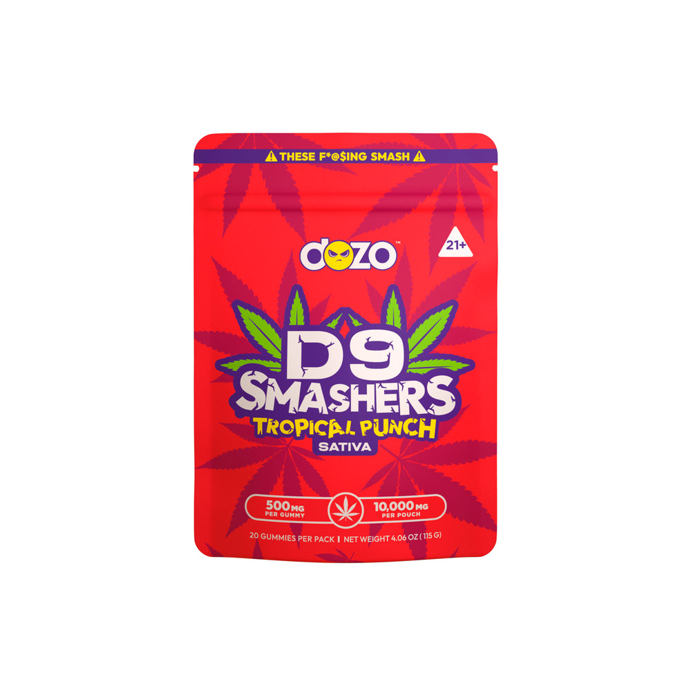 DOZO D9 Smashers - 10000mg - pouch