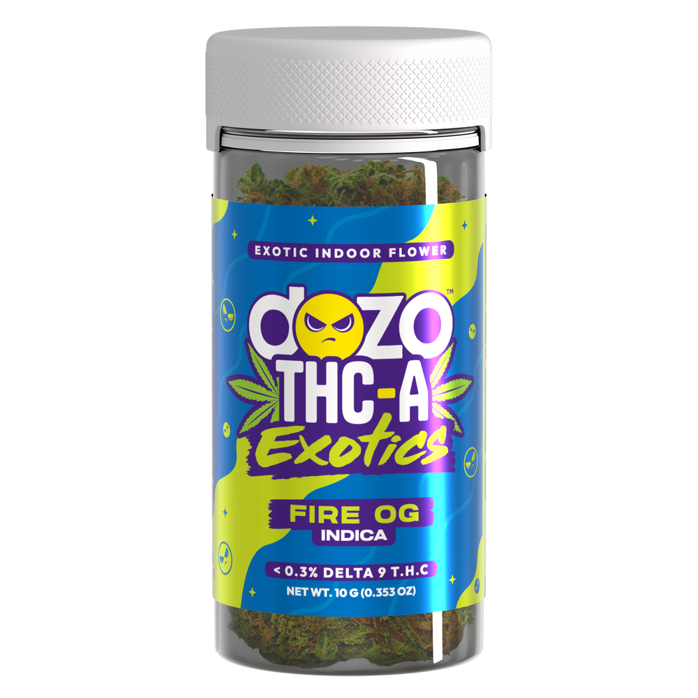 DOZO - THC-A EXOTICS - Exotic Indoor Flower